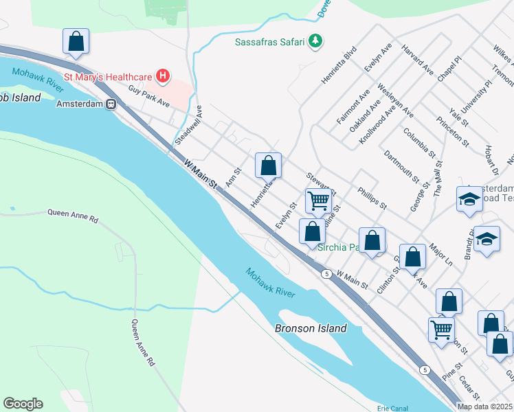 map of restaurants, bars, coffee shops, grocery stores, and more near 46 Carmichael Street in Amsterdam