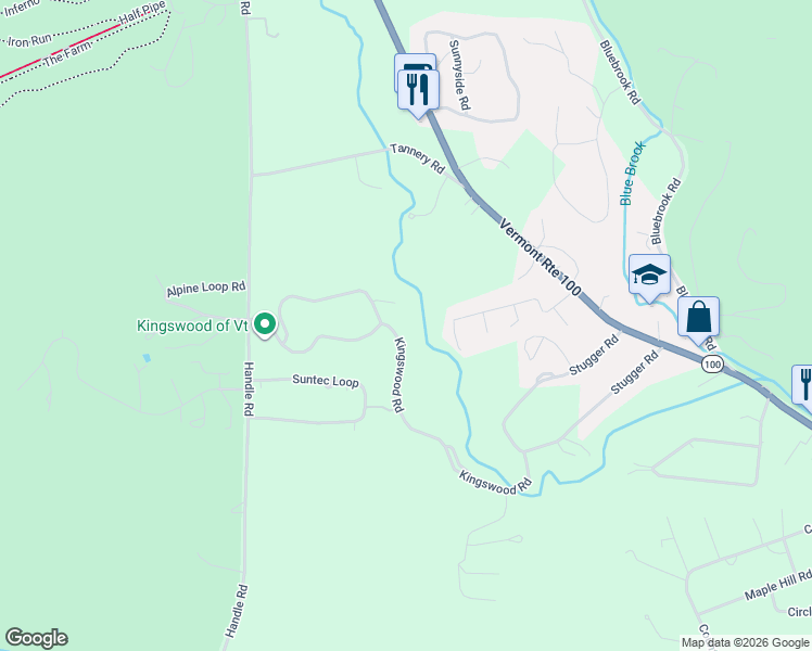 map of restaurants, bars, coffee shops, grocery stores, and more near 37A Kingswood Road in Dover
