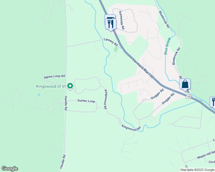 map of restaurants, bars, coffee shops, grocery stores, and more near 37A Kingswood Road in Dover