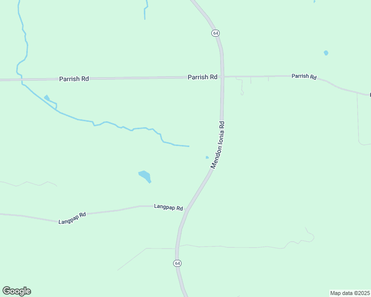 map of restaurants, bars, coffee shops, grocery stores, and more near 730 Mendon Ionia Road in Honeoye Falls