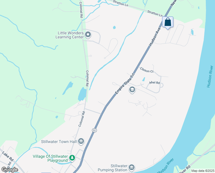 map of restaurants, bars, coffee shops, grocery stores, and more near 339 Hudson Avenue in Stillwater