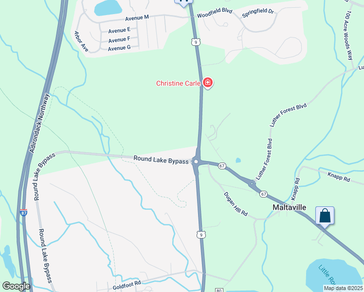 map of restaurants, bars, coffee shops, grocery stores, and more near 2272 U.S. 9 in Mechanicville