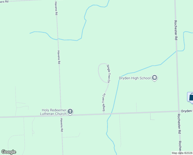 map of restaurants, bars, coffee shops, grocery stores, and more near in Dryden