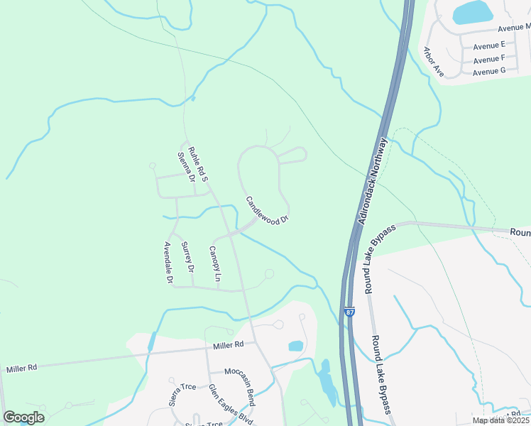 map of restaurants, bars, coffee shops, grocery stores, and more near 1 Candlewood Dr in Ballston Lake