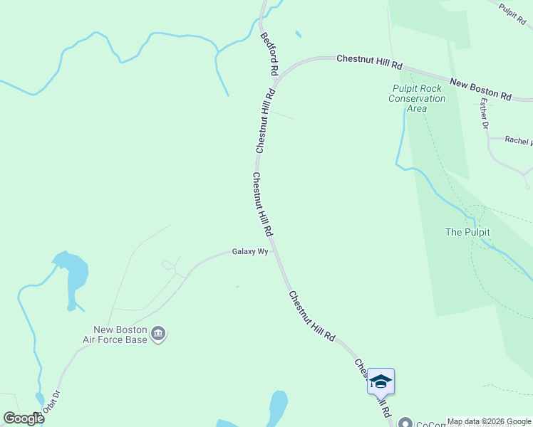 map of restaurants, bars, coffee shops, grocery stores, and more near 317 Chestnut Hill Road in New Boston