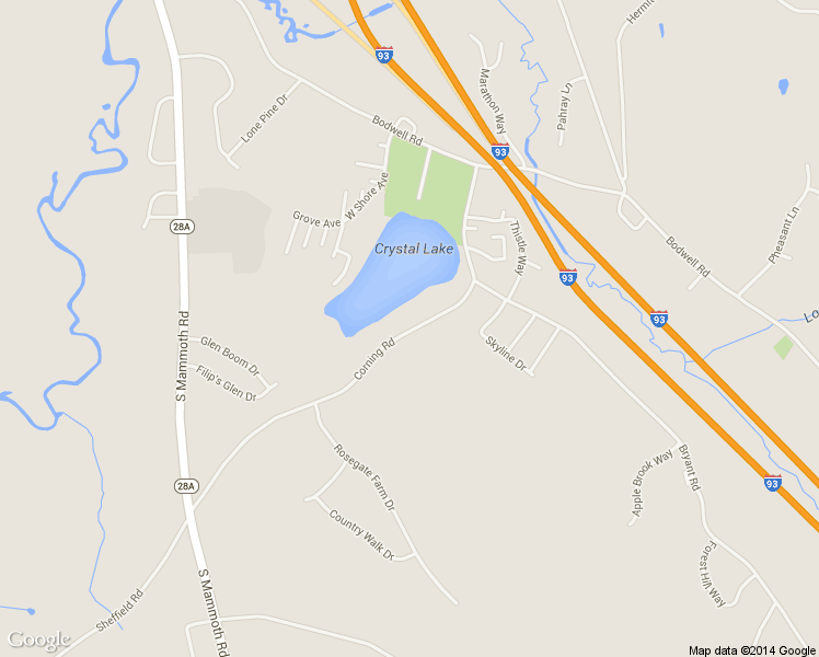 map of restaurants, bars, coffee shops, grocery stores, and more near 510 Corning Rd in Manchester