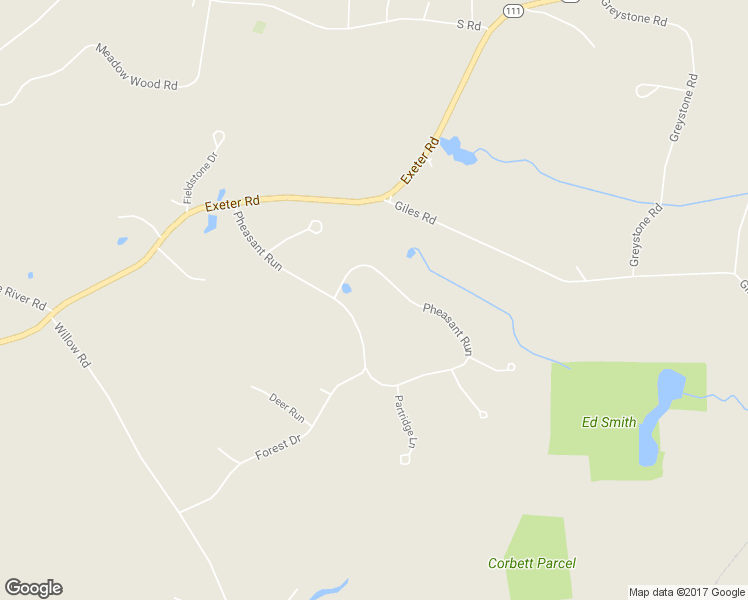 map of restaurants, bars, coffee shops, grocery stores, and more near 29 Pheasant Run in East Kingston