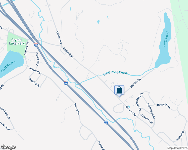 map of restaurants, bars, coffee shops, grocery stores, and more near 1375 Bodwell Road in Manchester