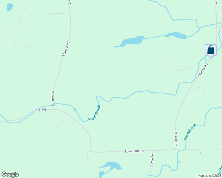 map of restaurants, bars, coffee shops, grocery stores, and more near 7590 North Road in Victor