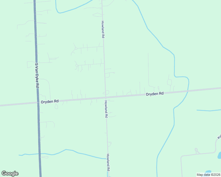map of restaurants, bars, coffee shops, grocery stores, and more near 3993 Howland Road in Almont