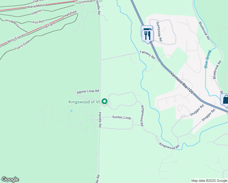 map of restaurants, bars, coffee shops, grocery stores, and more near 15B Queen Anne's Way in Dover
