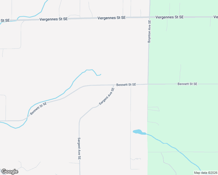 map of restaurants, bars, coffee shops, grocery stores, and more near 9381 Bennett Street Southeast in Ada