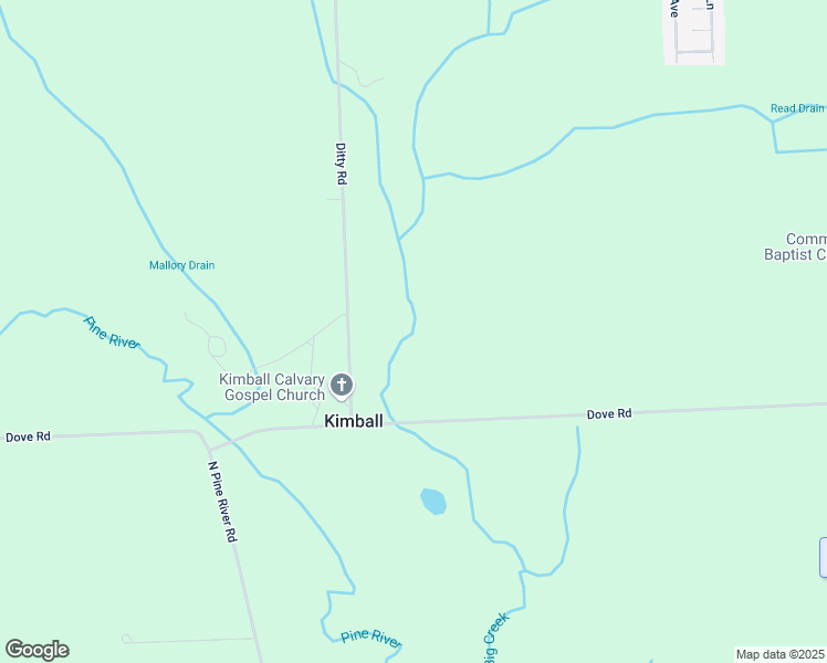 map of restaurants, bars, coffee shops, grocery stores, and more near 1620 Ditty Road in Smiths Creek