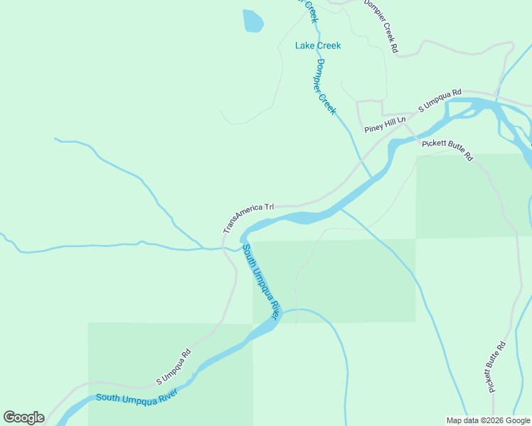 map of restaurants, bars, coffee shops, grocery stores, and more near 2680 South Umpqua Road in Tiller