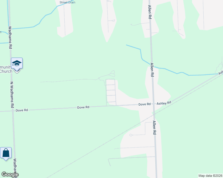 map of restaurants, bars, coffee shops, grocery stores, and more near 5148 Marilyn Drive in Smiths Creek