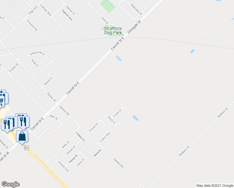 map of restaurants, bars, coffee shops, grocery stores, and more near in Middlesex County