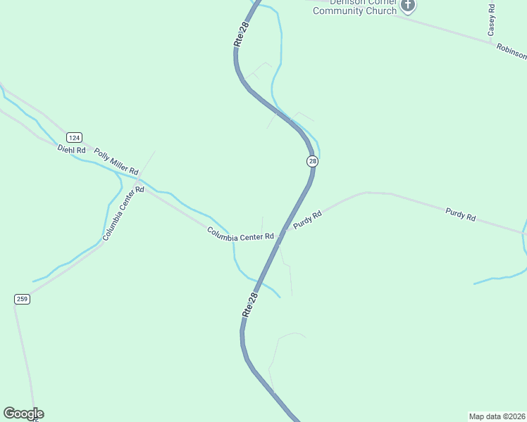 map of restaurants, bars, coffee shops, grocery stores, and more near 653 Columbia Center Road in Mohawk