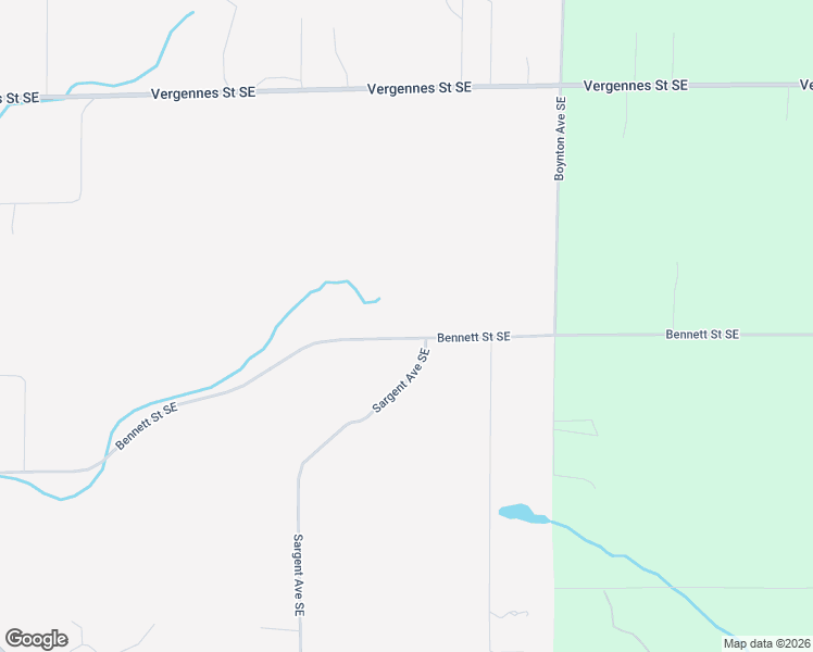 map of restaurants, bars, coffee shops, grocery stores, and more near 9381 Bennett Street Southeast in Forest Hills