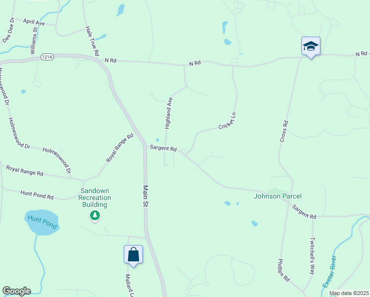 16 Sargent Road, Sandown NH Walk Score