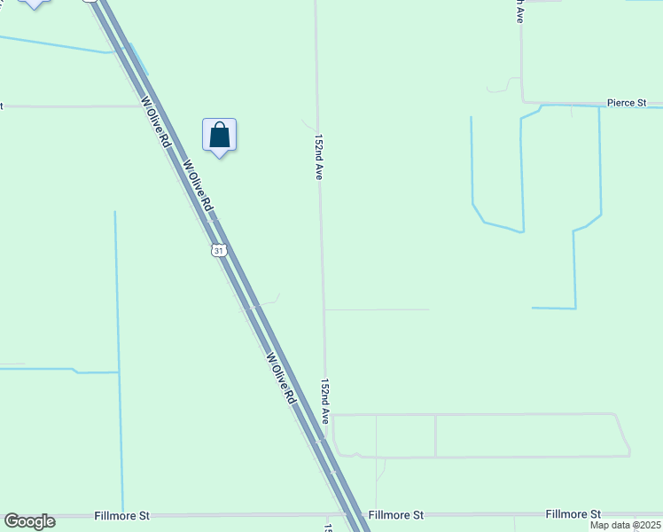 map of restaurants, bars, coffee shops, grocery stores, and more near 10030 152nd Avenue in West Olive