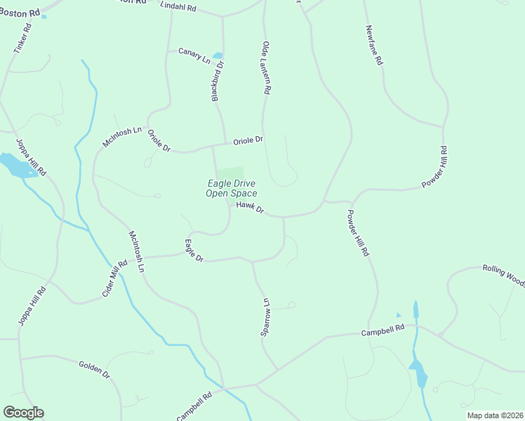 map of restaurants, bars, coffee shops, grocery stores, and more near 11 Hawk Drive in Bedford