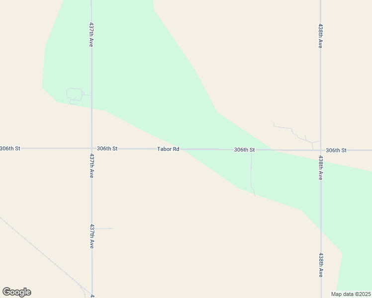 map of restaurants, bars, coffee shops, grocery stores, and more near Tabor Road in Yankton County