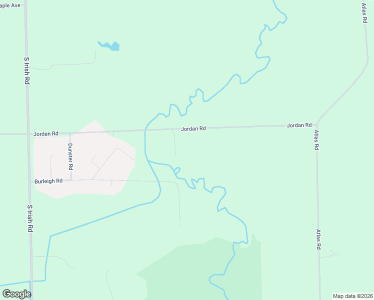 map of restaurants, bars, coffee shops, grocery stores, and more near 8366 Jordan Road in Grand Blanc