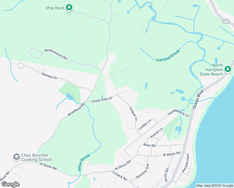 map of restaurants, bars, coffee shops, grocery stores, and more near 18 Great Gate Dr in Hampton