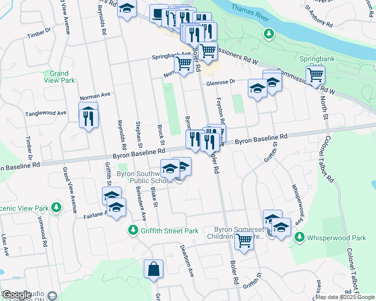 1294 Byron Baseline Road, London ON Walk Score