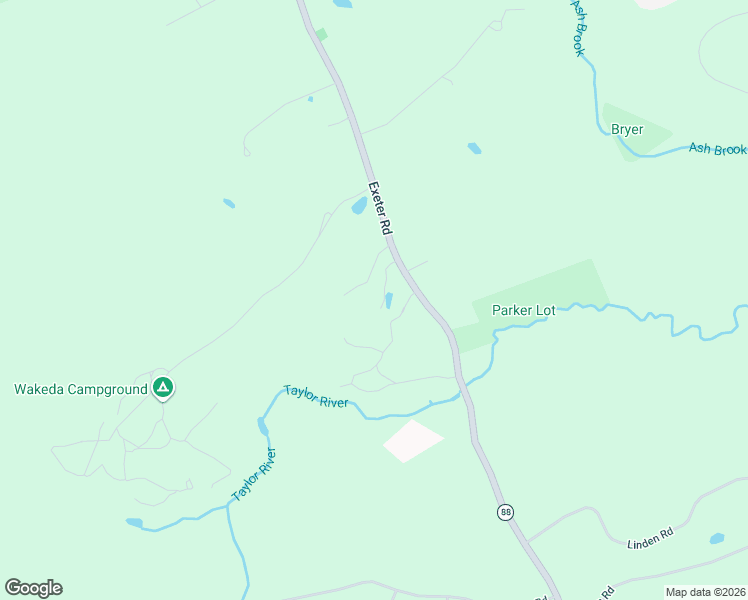 map of restaurants, bars, coffee shops, grocery stores, and more near 282 Exeter Road in Hampton Falls