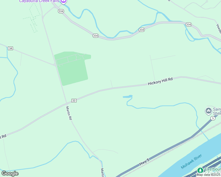 map of restaurants, bars, coffee shops, grocery stores, and more near 2391 Hickory Hill Rd in Fonda