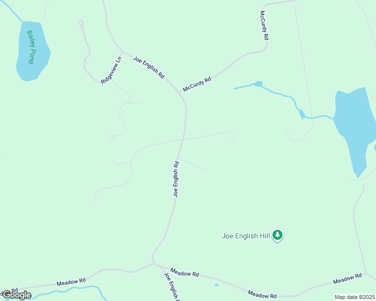 map of restaurants, bars, coffee shops, grocery stores, and more near 219 Joe English Road in New Boston
