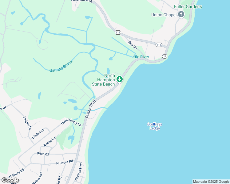 map of restaurants, bars, coffee shops, grocery stores, and more near 15 Ocean Boulevard in North Hampton
