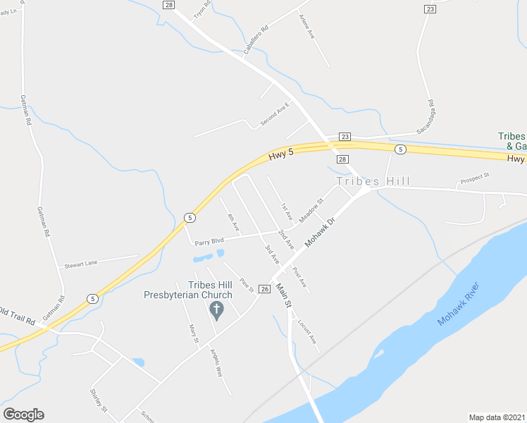 map of restaurants, bars, coffee shops, grocery stores, and more near 133 2nd Avenue in Fonda