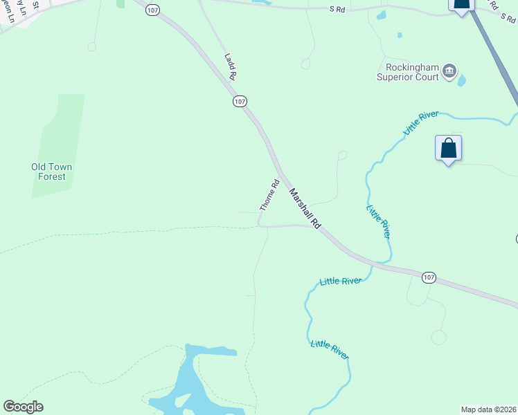 map of restaurants, bars, coffee shops, grocery stores, and more near 14 Thorne Road in Kingston