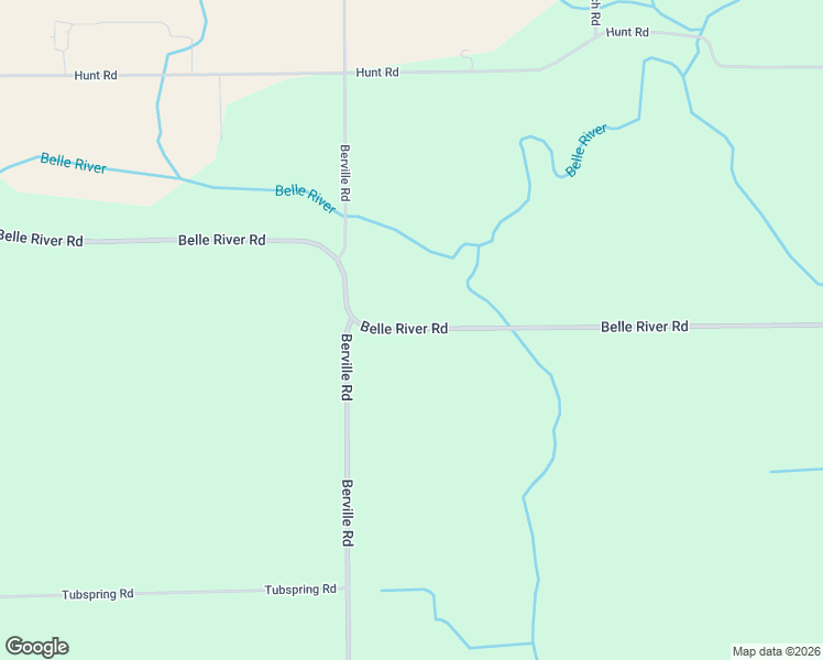 map of restaurants, bars, coffee shops, grocery stores, and more near 13947 Belle River Road in St. Clair County