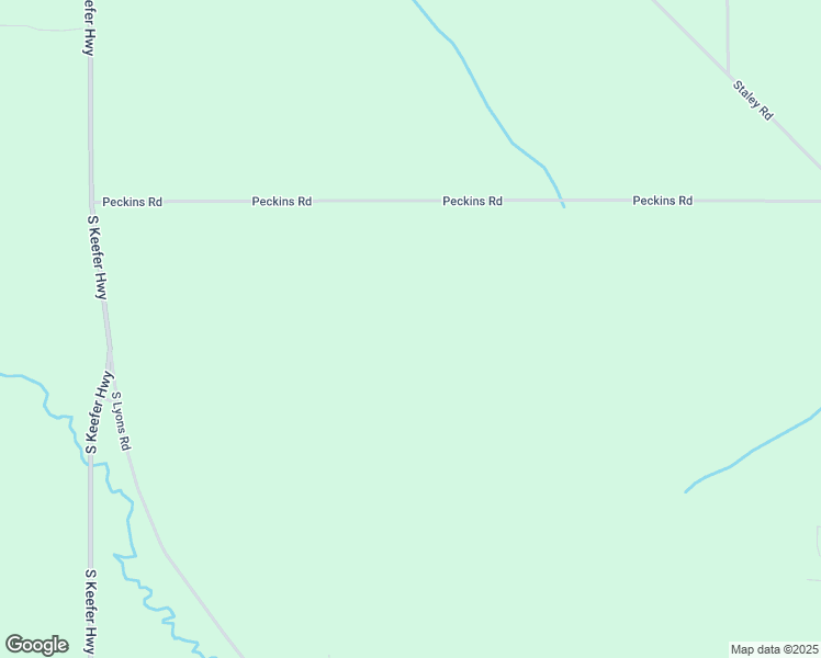 map of restaurants, bars, coffee shops, grocery stores, and more near 6615 Peckins Road in Lyons
