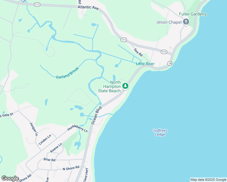 map of restaurants, bars, coffee shops, grocery stores, and more near 15 Ocean Boulevard in North Hampton