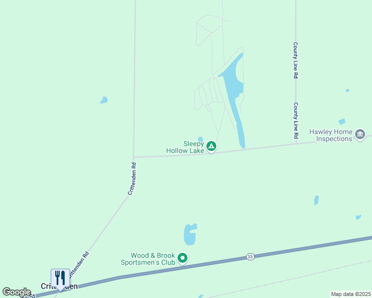 map of restaurants, bars, coffee shops, grocery stores, and more near 13759 Siehl Road in Akron