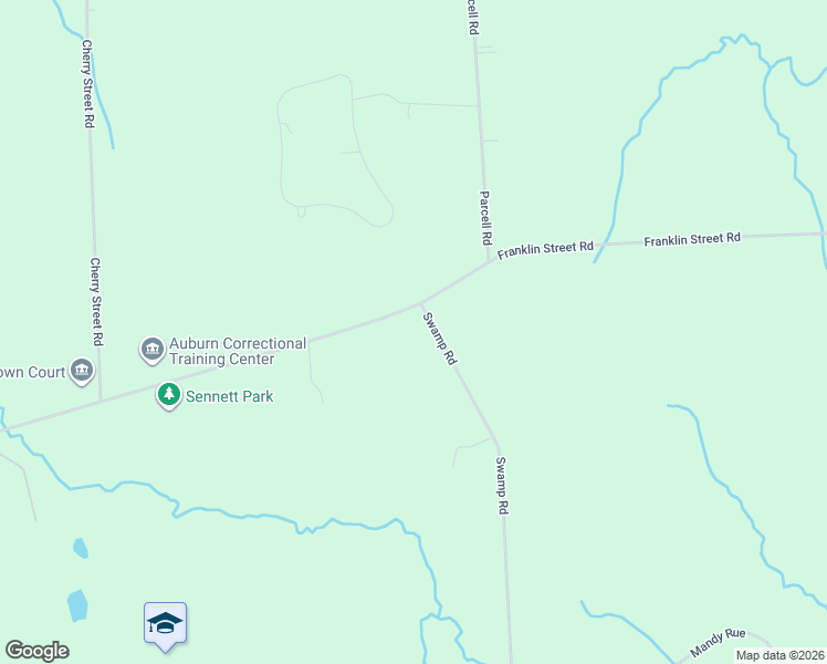 map of restaurants, bars, coffee shops, grocery stores, and more near 6985 Swamp Road in Auburn