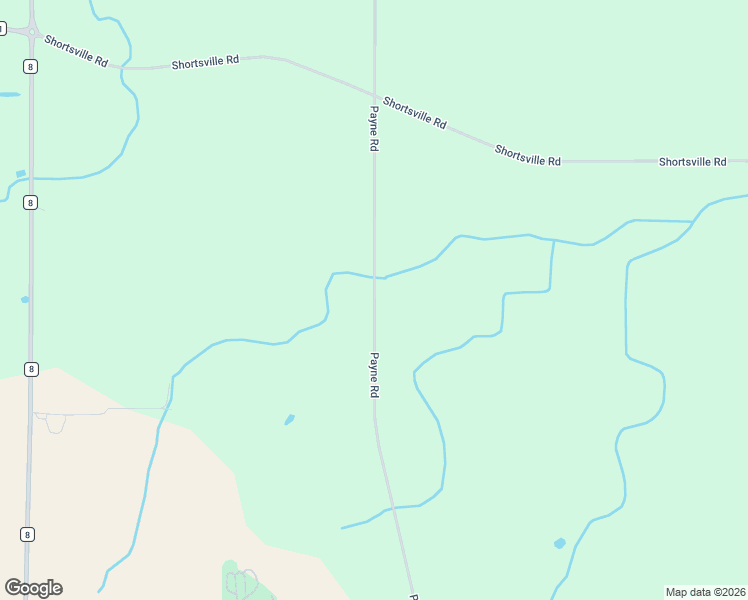 map of restaurants, bars, coffee shops, grocery stores, and more near 1588 Payne Road in Farmington