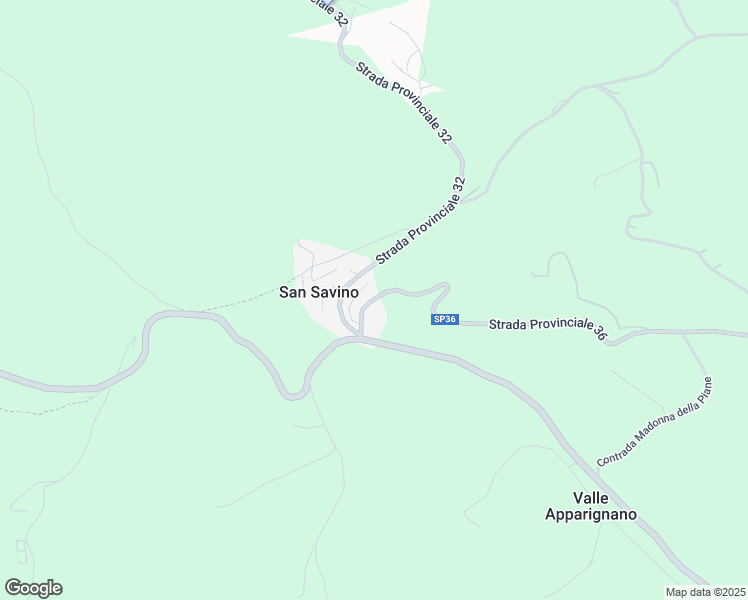 map of restaurants, bars, coffee shops, grocery stores, and more near 8 Strada Provinciale 36 in Provincia di Ascoli Piceno