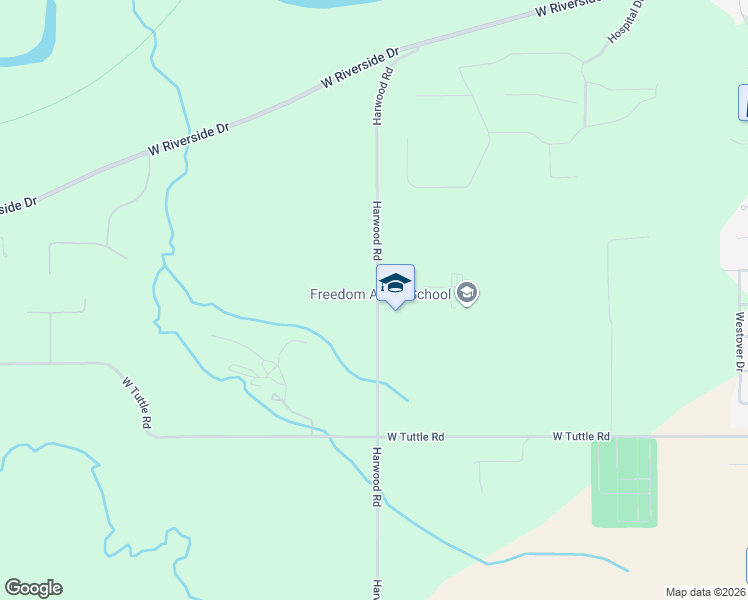 map of restaurants, bars, coffee shops, grocery stores, and more near 2055 Harwood Road in Ionia