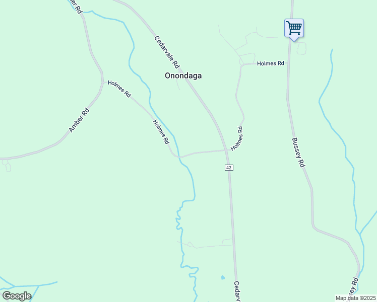 map of restaurants, bars, coffee shops, grocery stores, and more near 3993 Holmes Road in Syracuse