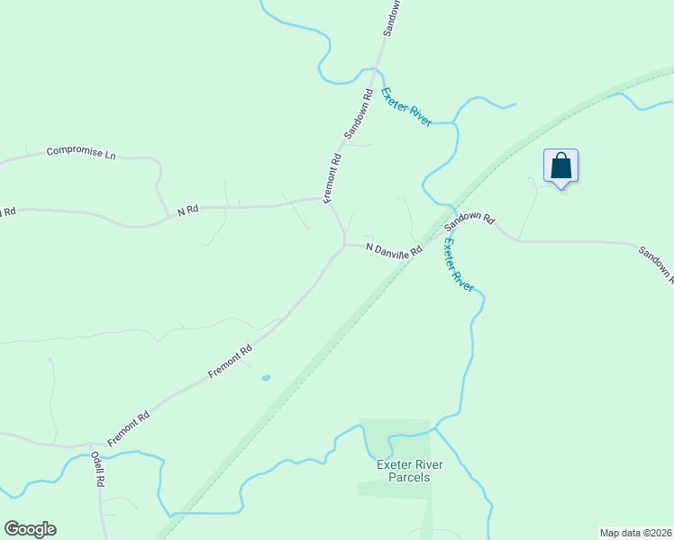 map of restaurants, bars, coffee shops, grocery stores, and more near 275 Fremont Road in Sandown