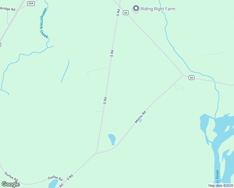 map of restaurants, bars, coffee shops, grocery stores, and more near 168 South Road in Washington County
