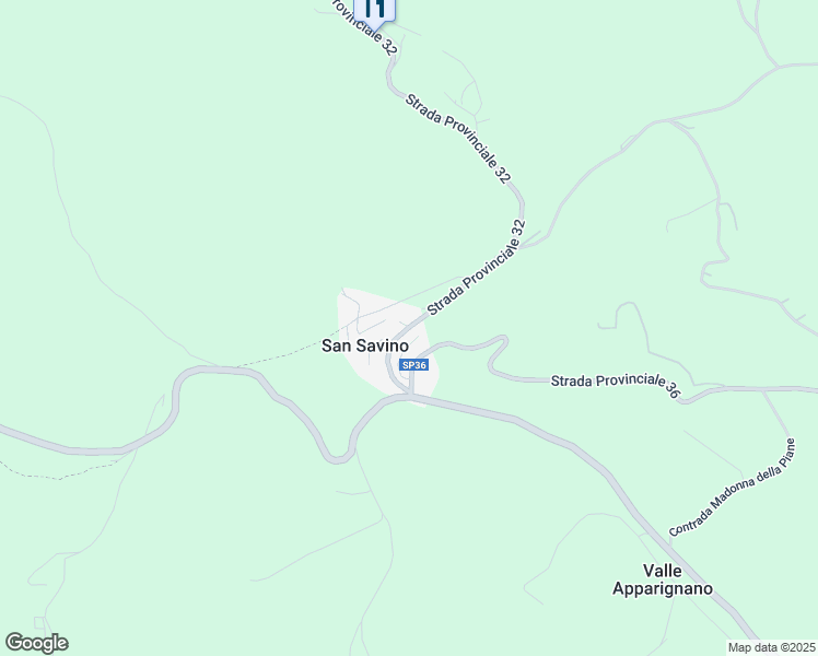 map of restaurants, bars, coffee shops, grocery stores, and more near 8 Strada Provinciale 36 in Provincia di Ascoli Piceno