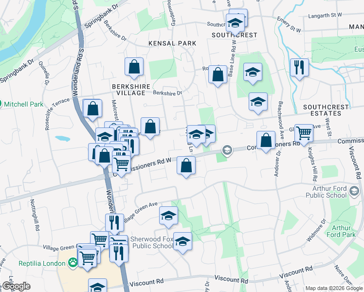 403 Commissioners Road West, London ON - Walk Score