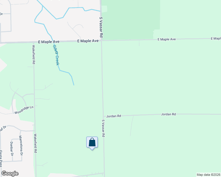 map of restaurants, bars, coffee shops, grocery stores, and more near 5193 South Vassar Road in Grand Blanc