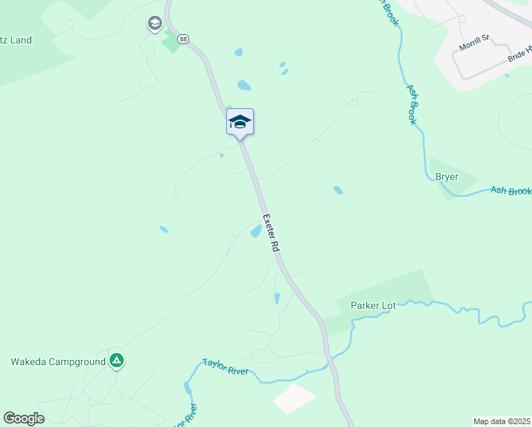 map of restaurants, bars, coffee shops, grocery stores, and more near 298 Exeter Road in Hampton Falls